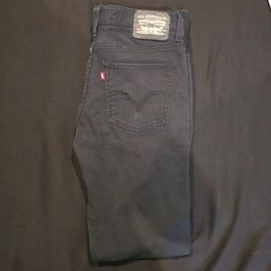 Levis 510 Super Skinny Black